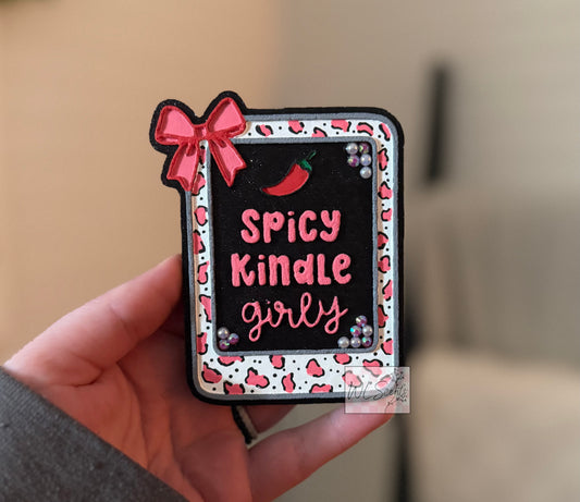 Spicy Kindle Girly Car Freshie | Custom